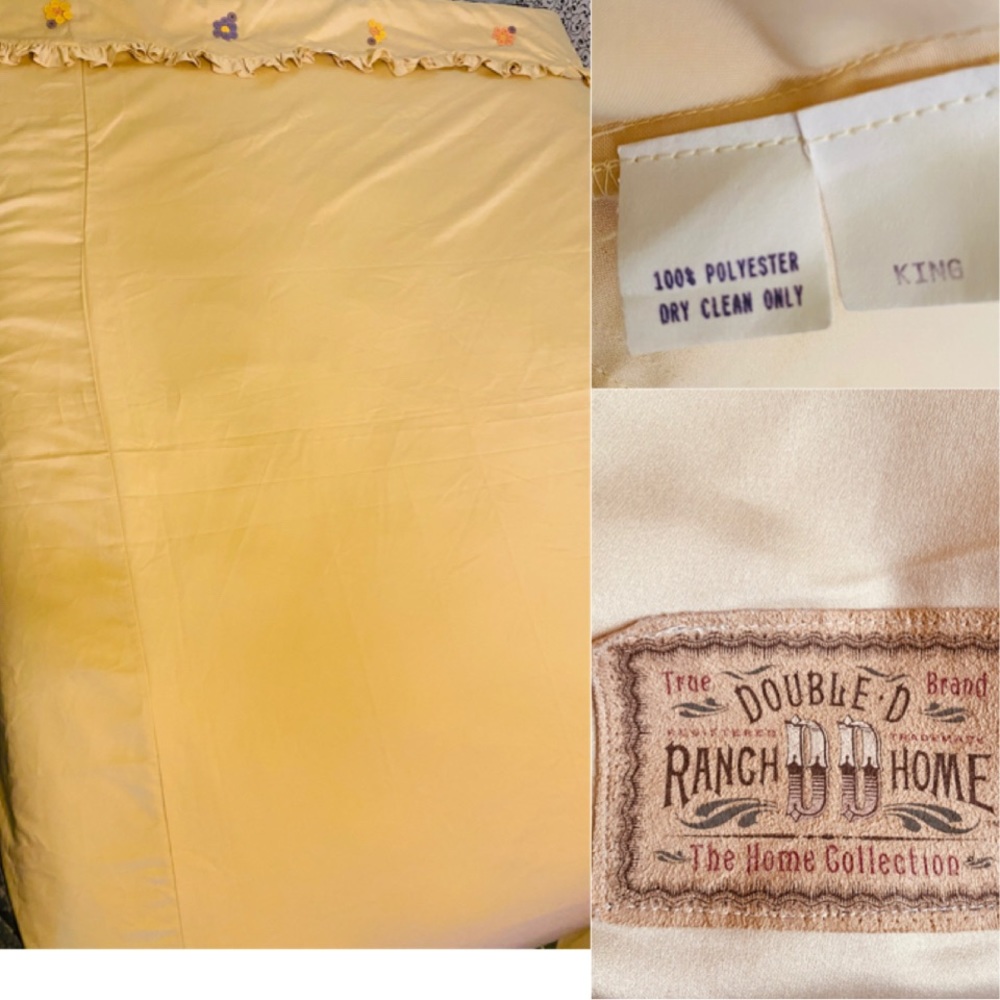 Double d ranch home collection king duvet